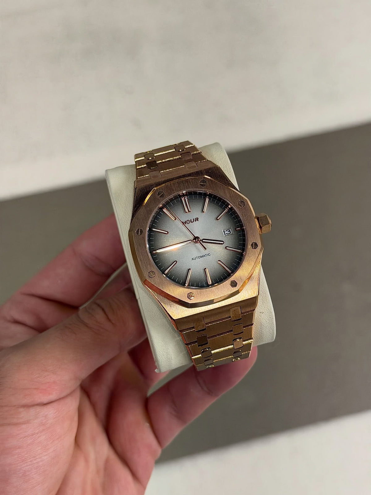 Brushed Ombré bronze