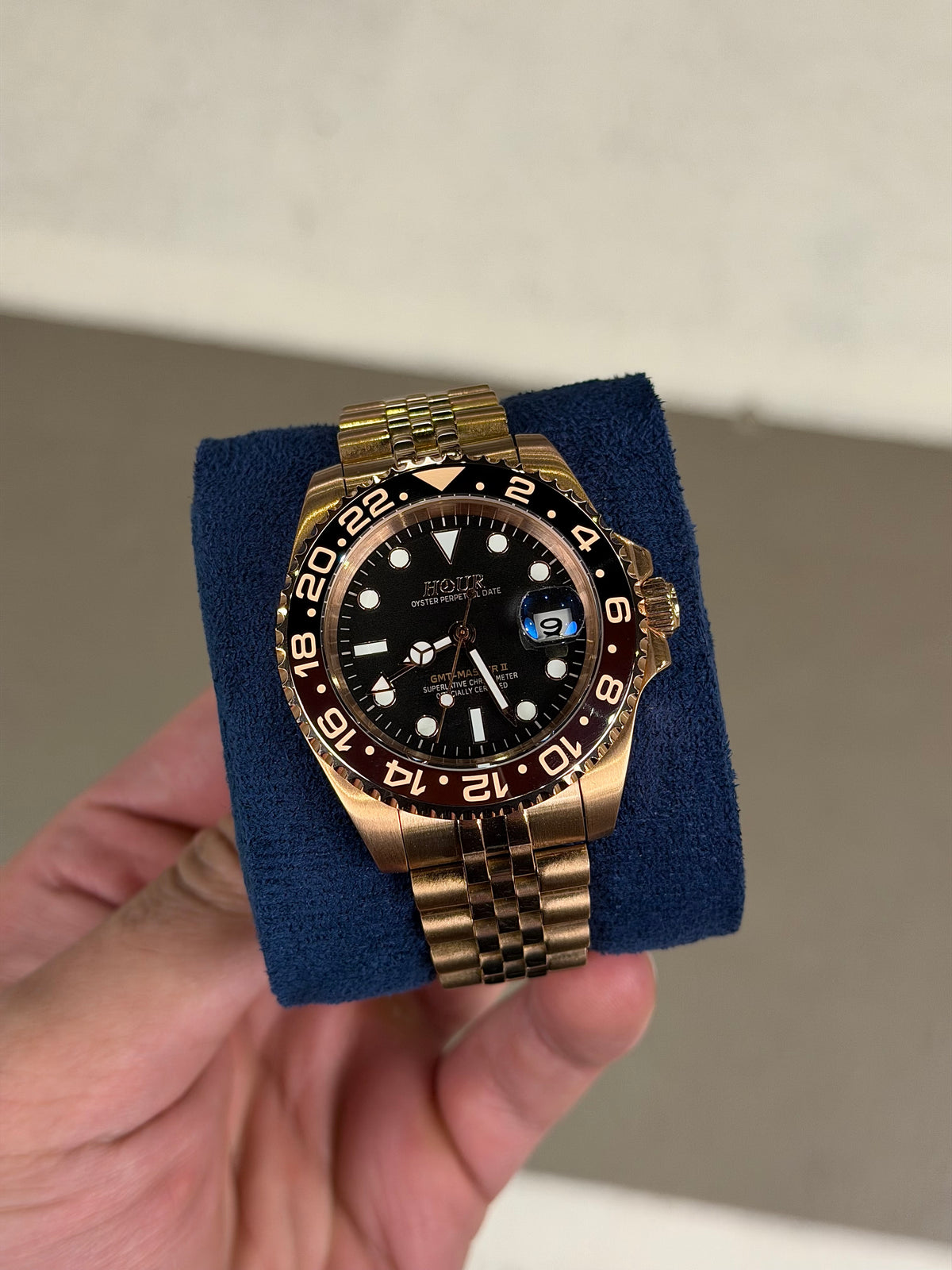 Sahara Rose Gold GMT