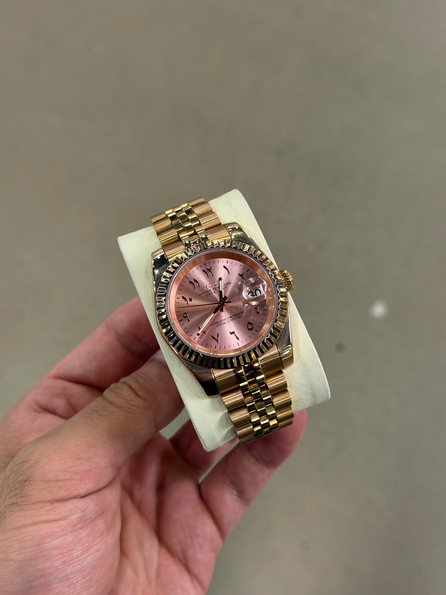 Baby Pink Rose Arabic