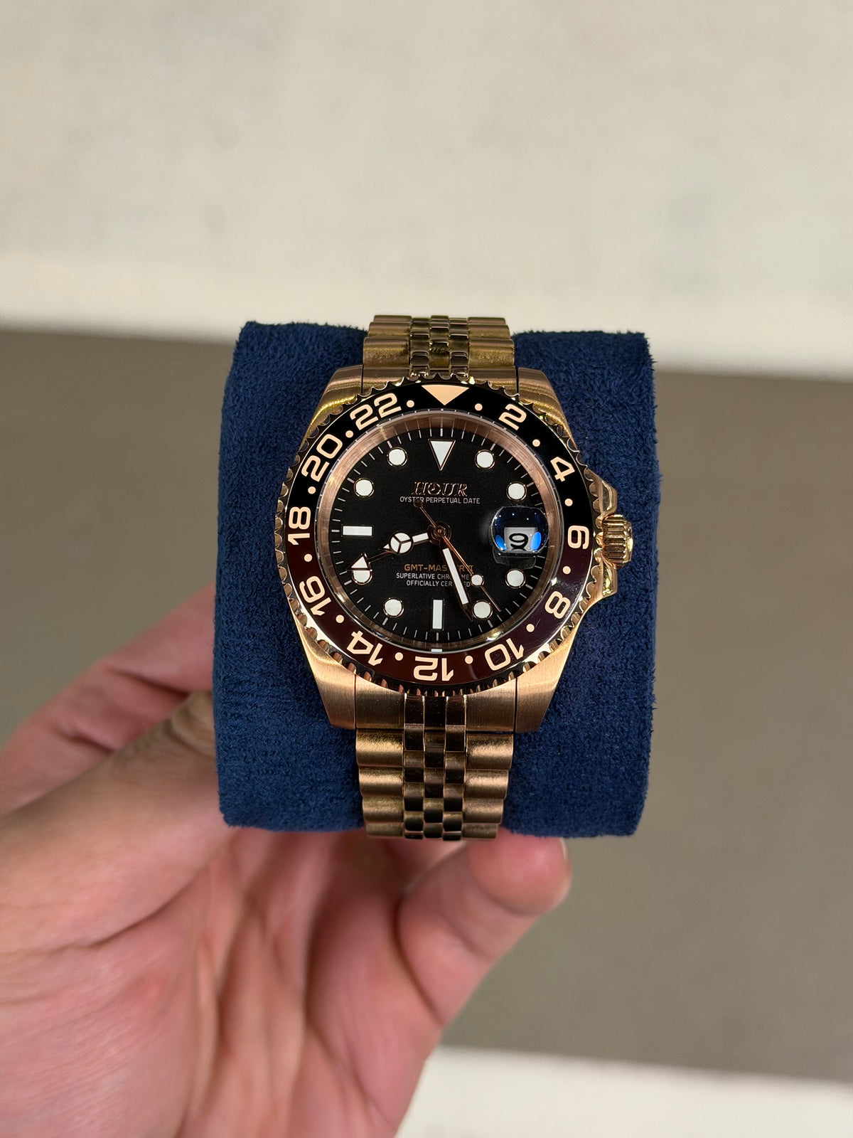 Sahara Rose Gold GMT