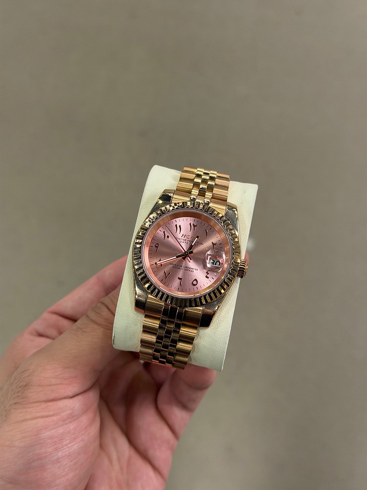 Baby Pink Rose Arabic