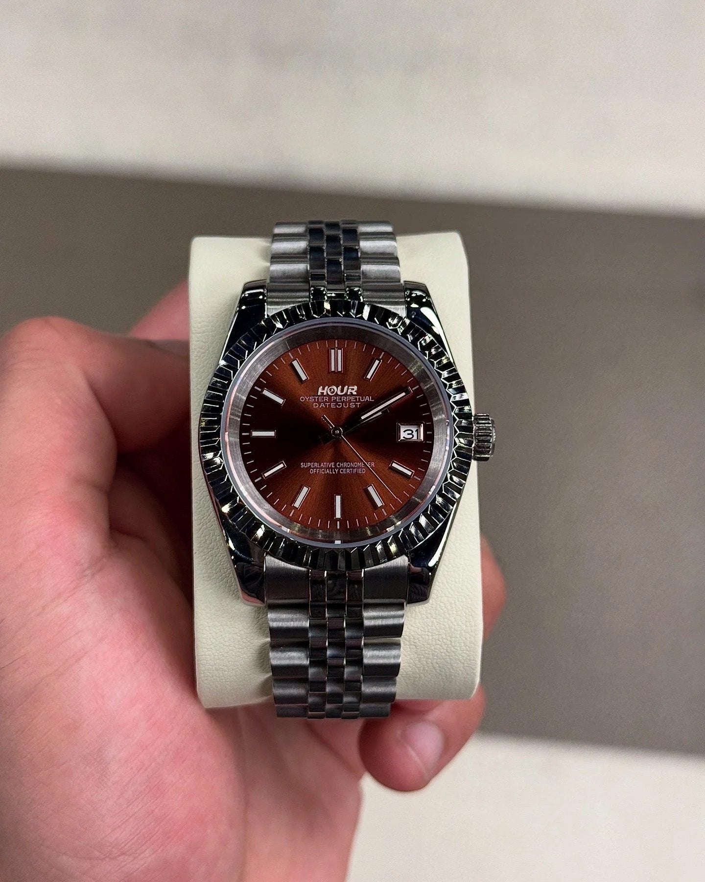 Mocha Brown Dial