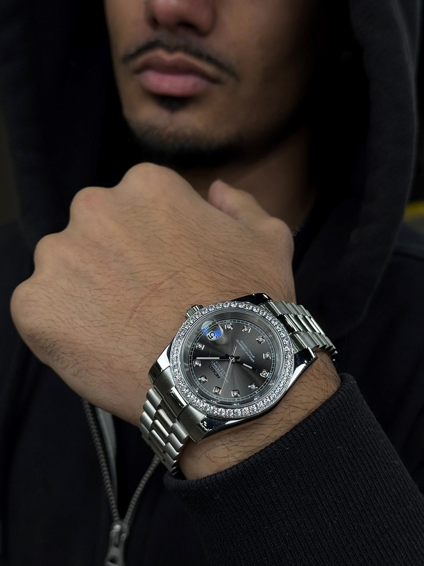 Moonstone Diamond Dial