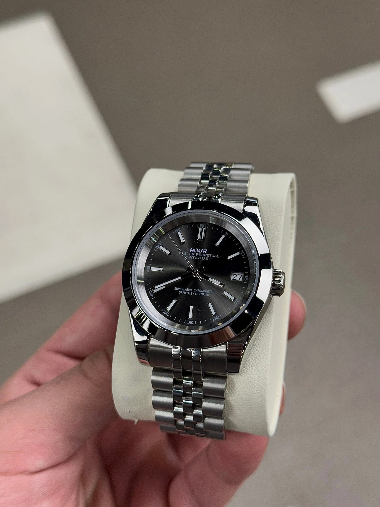 Satin Smoke Dial