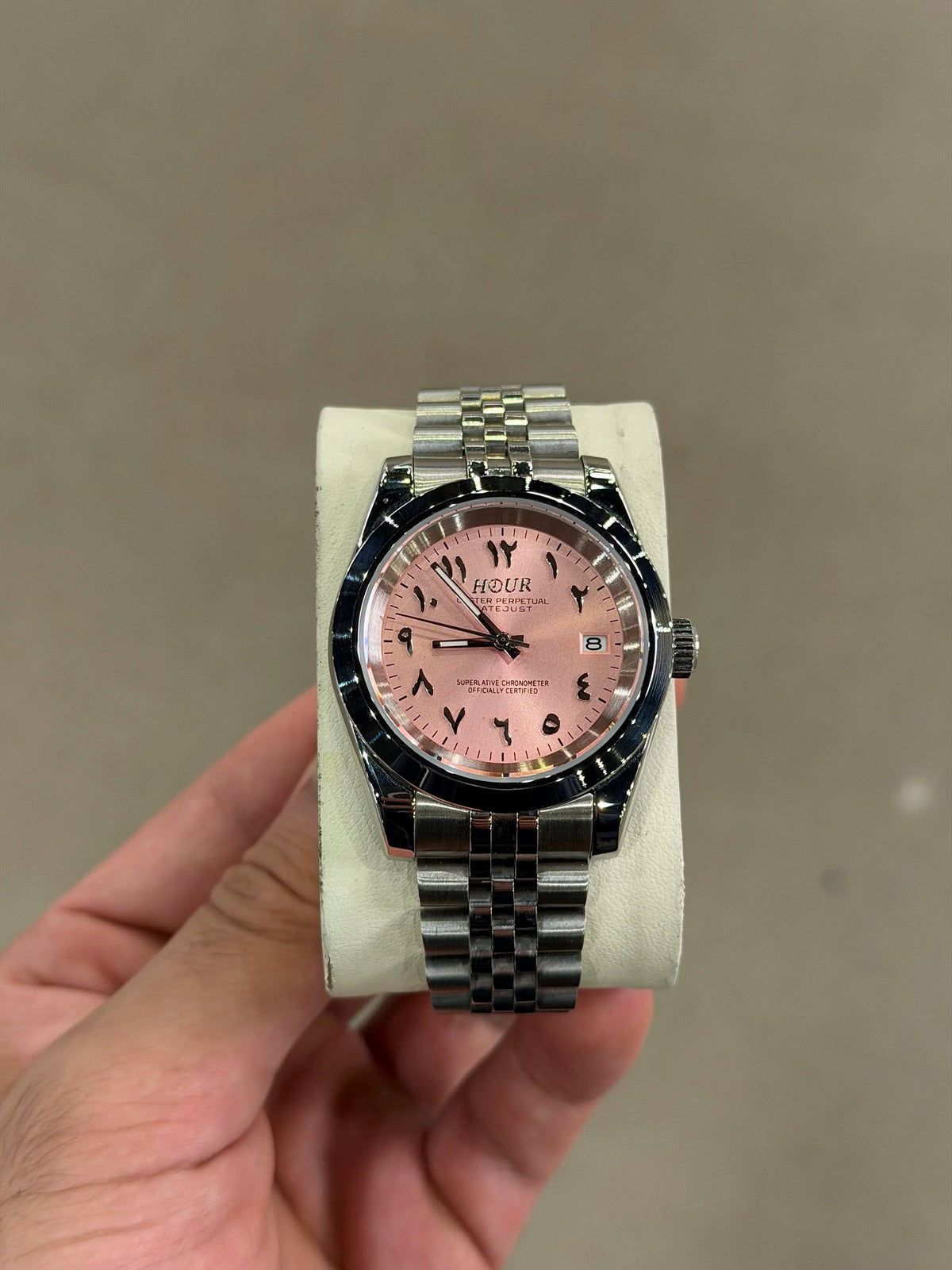 Smooth Baby Pink Arabic