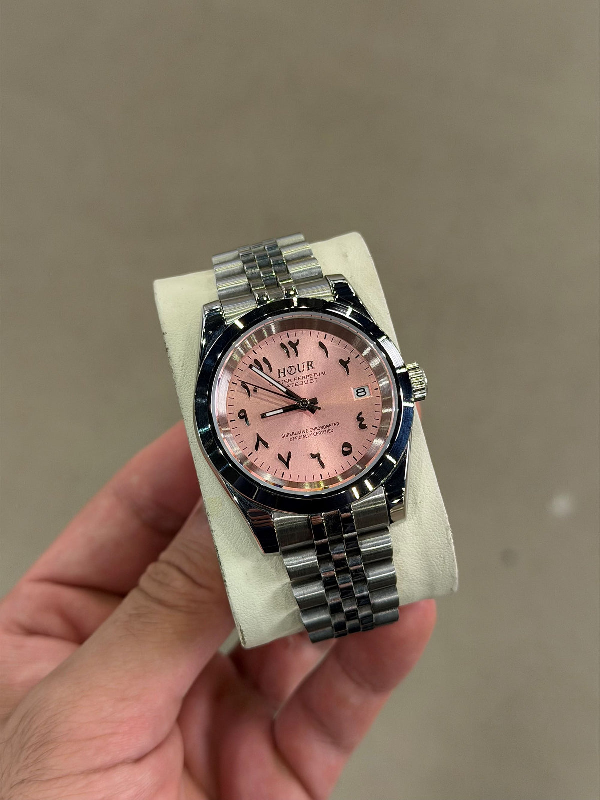 Smooth Baby Pink Arabic