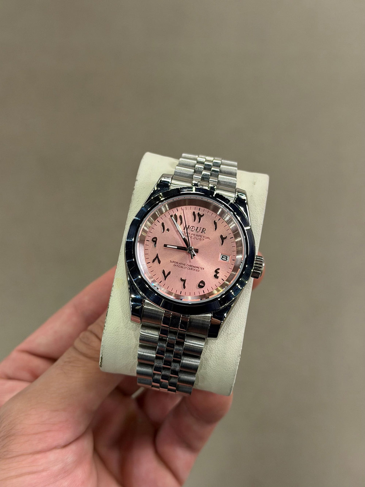 Smooth Baby Pink Arabic